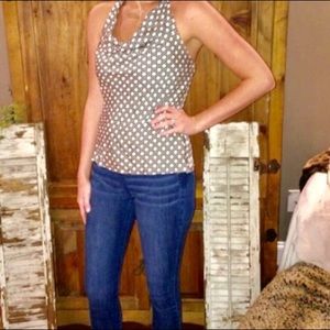 Classy Ann Taylor Backless Blouse💎